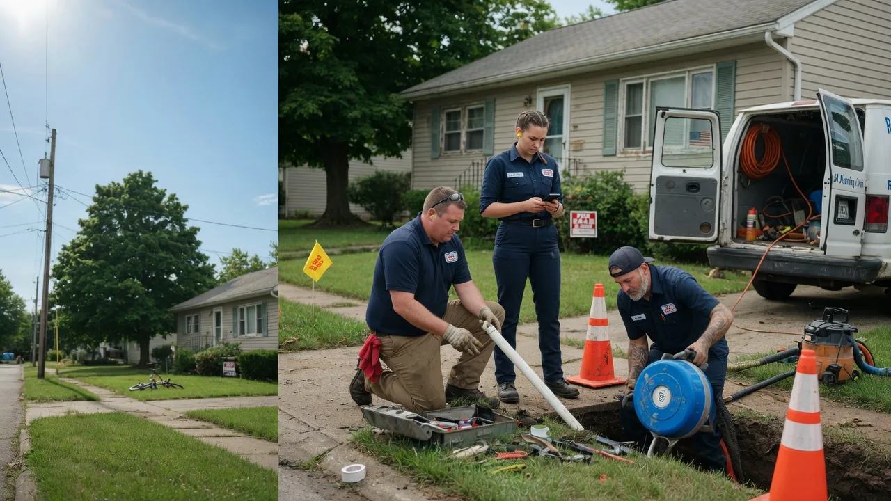 Sewer Line Repair in Allenwood, PA near me